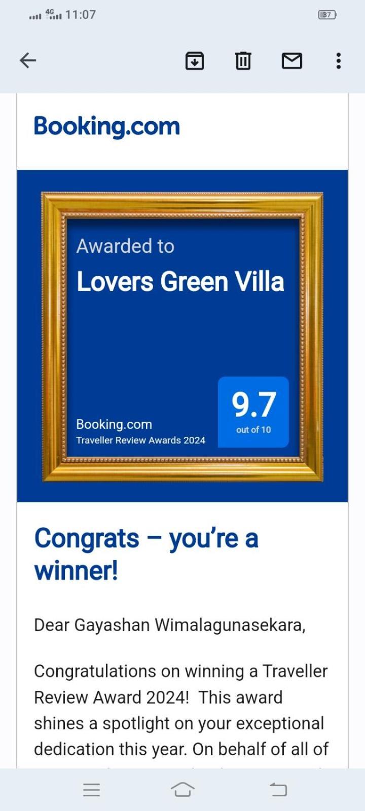 Lovers Green Villa Matara Ngoại thất bức ảnh